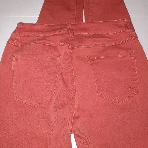 G By Giuliana Rust orange colored Jeans Size Small - Picture 6 of 6